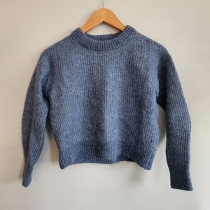 SUMMER SALE Everlane alpaca crop sweater XS